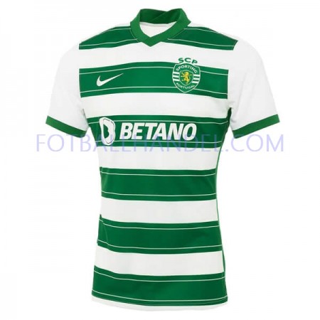 Herre Fotballdrakter Sporting Lisbon Hjemme 2021-22 Kortermet